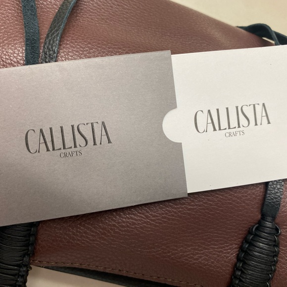 NWT Callista Bicolor Topstitch Mini Tote
Bag - Picture 13 of 14